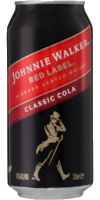 can of UDL Johnnie Walker & Cola